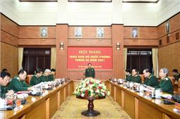 Hội nghị giao ban Bộ Quốc phòng tháng 2-2021